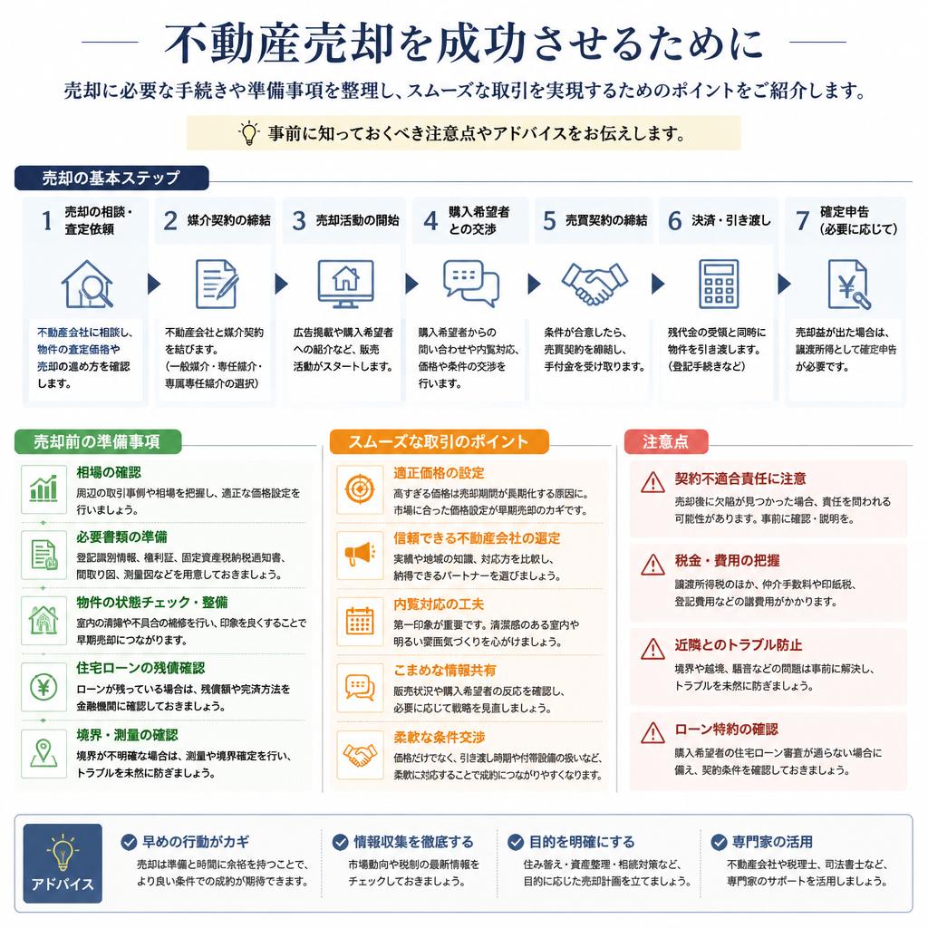 4. スムーズな売却プロセス