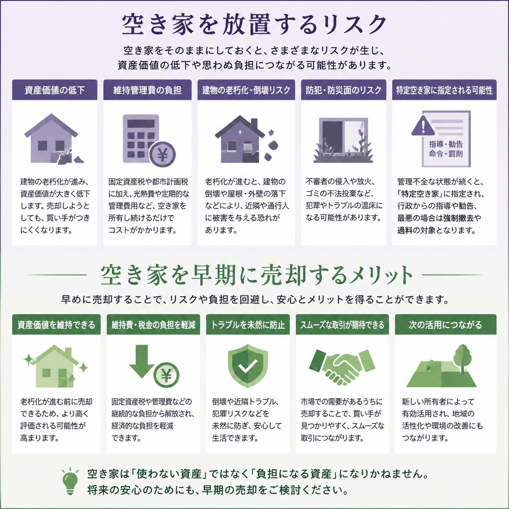 空き家のリスクと対策