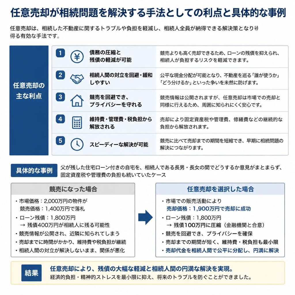 2. 任意売却のメリット