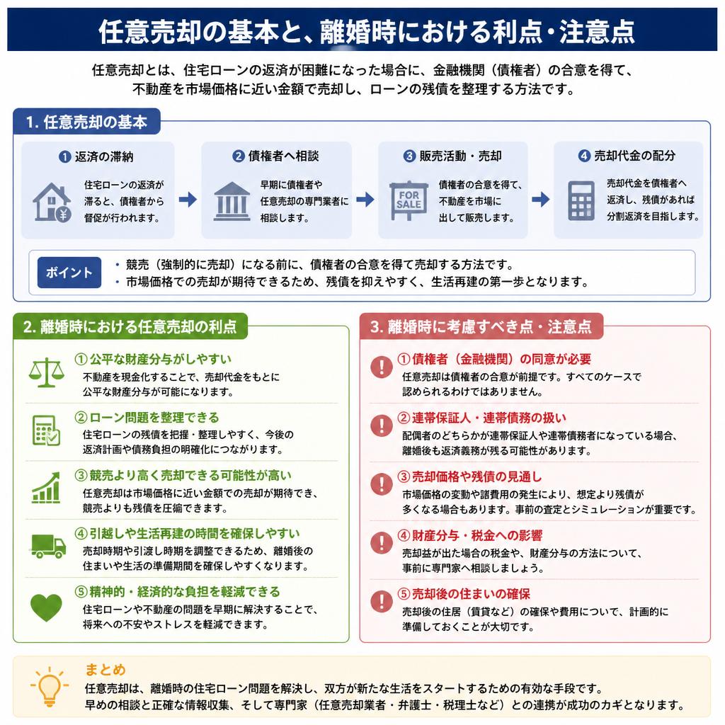 2. 任意売却とは？そのメリットとデメリット