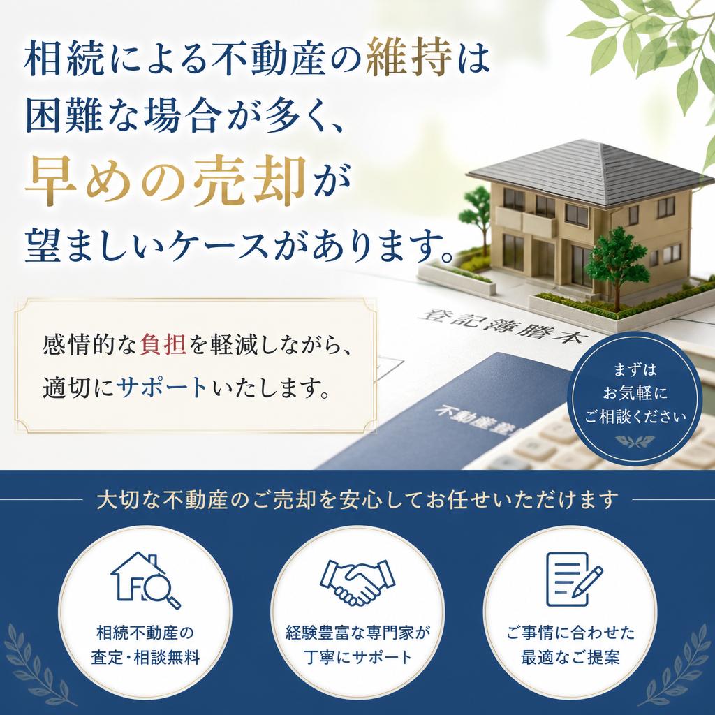 4. 相続不動産の売却支援