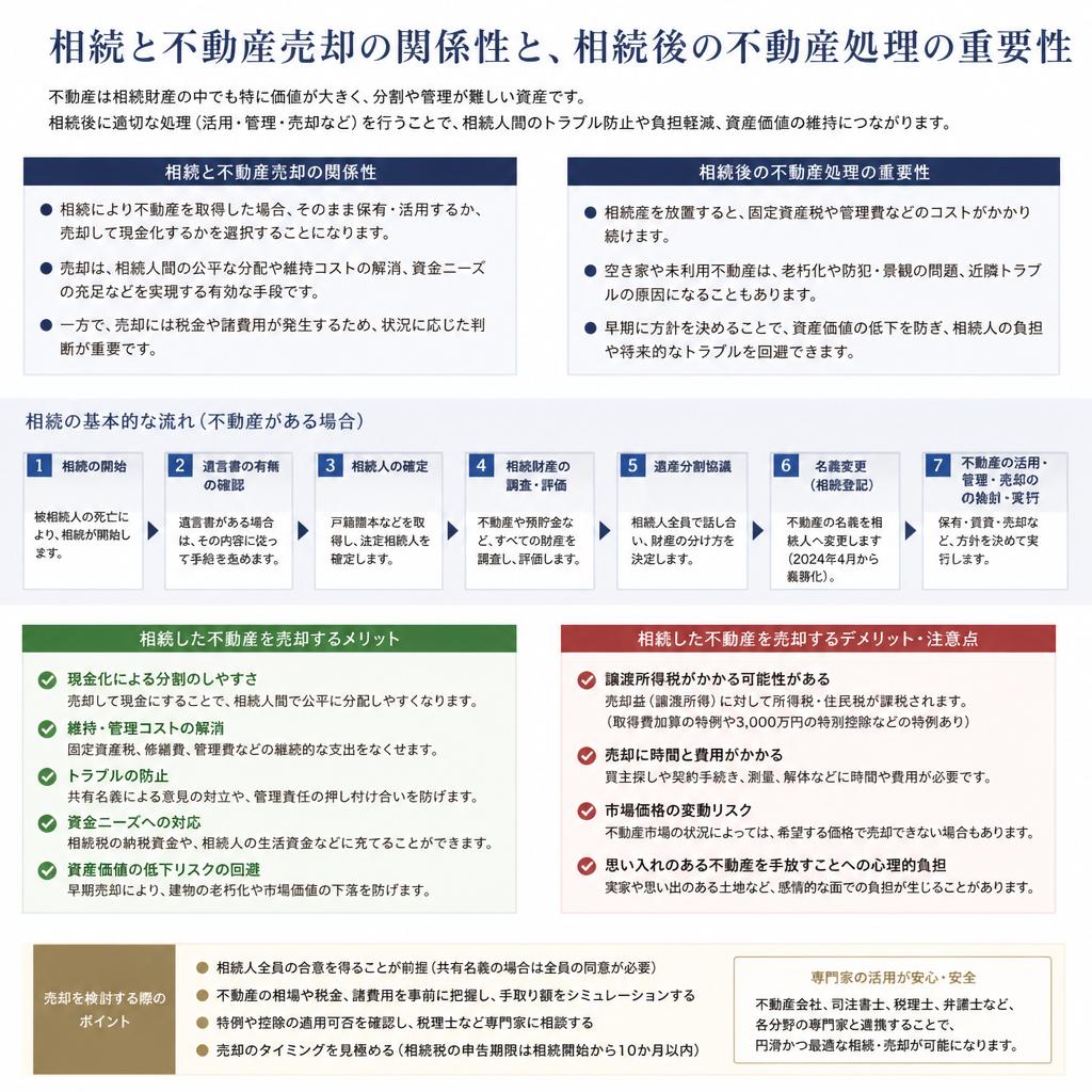 相続と不動産売却の関連性