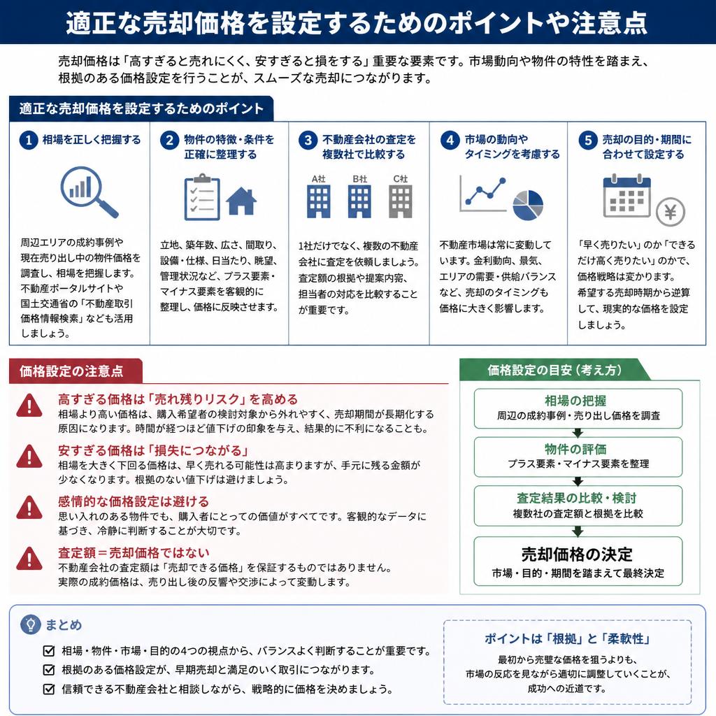 4. 売却価格の設定のポイント