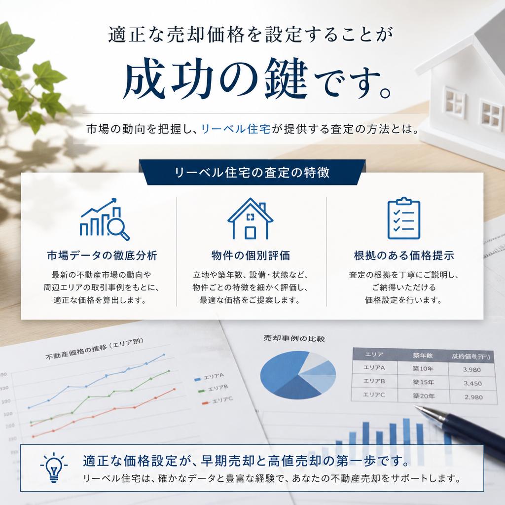 市場査定と価格設定の重要性