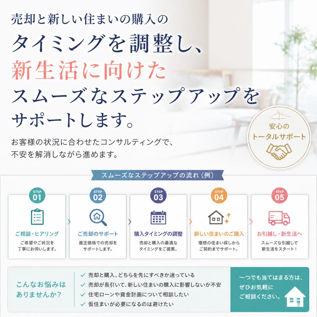 スムーズな住み替えを実現